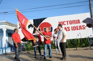 El municipio de Jatibonico recibió la bandera que lo acredita como el más destacado de la provincia espirituana.