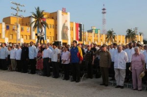 La Ciudad Escolar 26 de Julio fue escenario de la histórica conmemoración del Día de la Rebeldía Nacional.