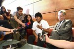 Morales ofreció declaraciones a la prensa junto a su homólogo austriaco (Foto: EFE)