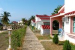 El hotel cuenta con 20 bungalows en la zona de la playa.