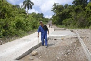 Este ha sido siempre uno de los tramos más difíciles en el vial de Polo Viejo.