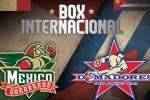 Tope de Boxeo Cuba-México.