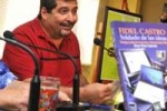 El periodista Iroel Sánchez presentó el texto en el Pabellón Cuba.