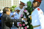 El presidente de Timor Leste rindió homenaje a Martí.