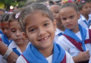 Más de 73 273 alumnos espirituanos comienzan el curso escolat este 2 de septiembre. (foto: Oscar Alfonso)