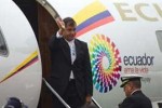 En Santiago de Cuba Correa visitará obras que ejecuta el Cuerpo de Ingenieros del Ejército del Ecuador.