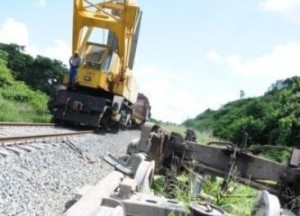 Las causas del accidente están siendo investigadas por especialistas de Inspección Estatal Ferroviaria, de conjunto con el MININT.