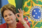 Dilma Rousseff, presidenta de Brasil.