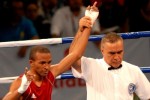 Julio César La Cruz y Lázaro Álvarez, campeones mundiales de Boxeo.