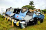 El 80 por ciento de los accidentes masivos ocurre en zonas rurales.