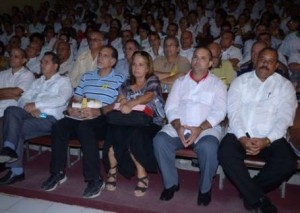 La celebración estuvo presidida por el miembro del Comité Central del Partido y su primer secretario en la provincia, José Ramón Monteagudo Ruíz. 