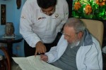 Encuentro de Fidel y Maduro en La Habana, 21 de diciembre de 2013.