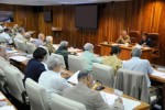 Sesionó por segundo día reunión del Consejo de Ministros.