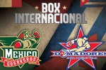 Tope de Boxeo Cuba-México.