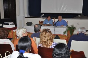 Las palabras inaugurales del evento fueron pronunciadas por Edel Morales y por el doctor Manuel Lagunilla.