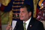 Correa destacó la presencia en Ecuador de los médicos cubanos.