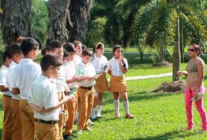 La jornada ha contado con talleres de educación ambiental para las nuevas generaciones. (foto: Julio García) 