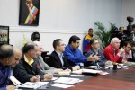 Maduro encabezó el Primer Consejo de Ministros de 2014.