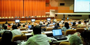 Taller sobre la CELAC durante el  tercer día de sesiones DE Universidad 2014.