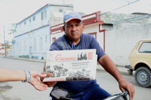 Aunque se declara jaranero, Alejandro Díaz es sumamente respetuoso en su trabajo.