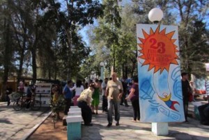 La fiesta de los libros posee nueva sede: el parque de ferias Delio Luna Echemendía. 