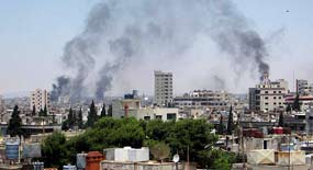 Ya han comenzado a salir los primeros civiles que se encontraban atrapados en los barrios de la ciudad antigua de Homs.