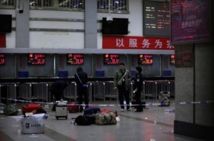 Estación de ferrocarriles de Kunming.