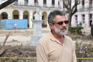 Roger Arrazcaeta Delgado, director del Gabinete de Arqueología de la Oficina del Historiador de la Ciudad de la Habana.