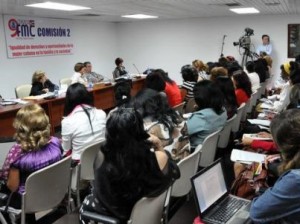 A este IX Congreso de la FMC asisten 373 delegadas y más de 120 invitadas.