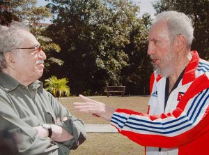 Fidel y García Márquez sostuvieron una estrecha amistad.