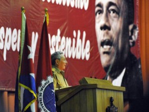 Lázaro estuvo omnipresente en las palabras del Presidente Raúl Castro. 