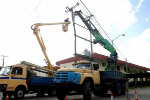 El mantenimiento en las redes resulta vital para logar la mejoría en el servicio eléctrico. 