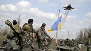 Slaviansk es el foco más activo de la resistencia de las milicias populares contra la concentración de divisiones reforzadas con blindados enviadas por Kiev.