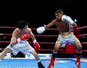 Veitía resultó el primer boxeador en lograr siete triunfos en la presente Serie Mundial.