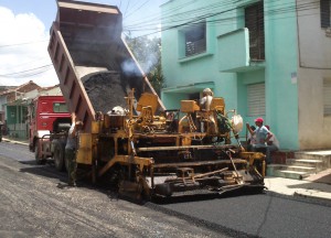 Actualmente se completa el beneficio de la calle Céspedes.