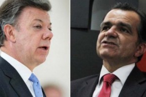 Juan Manuel Santos y Oscar Iván Zuluaga aparecen hoy según encuestas con un empate técnico para la segunda vuelta. 