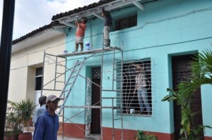 Los visitantes fueron actualizados acerca del movimiento reanimador que se desarrolla en la villa.