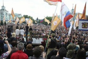 Un 96,2% de los electores en Lugansk optaron por la autodeterminación de la región (Foto: EFE)