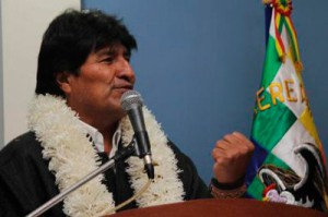 Evo Morales cerrará la sesión inaugural.