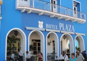 El hotel Plaza está ubicado en el mismo centro de la ciudad de Sancti Spíritus.