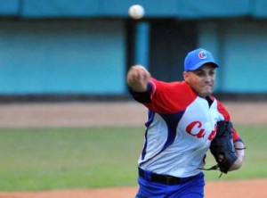 El abridor Norge Luis Ruiz, dominó con holgura a la batería visitante. Foto: Ricardo López Hevia