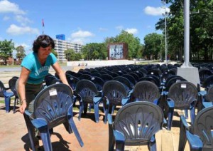 Preparativos en Artemisa para el acto central del 26 de Julio.