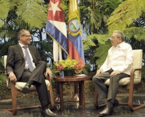 El excelentísimo señor Jorge Glas Espinel realiza una visita oficial a Cuba.