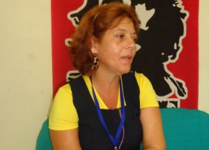 Iliana Pérez Pérez, administradora de la Agencia 453 en Sancti Spíritus.