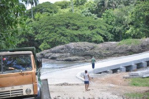 El puente del poblado de Agabama beneficia a unos 2 000 habitantes de esa comunidad fomentense.   