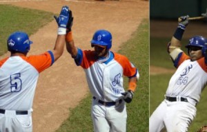 Yulieski Gourriel, Frederich Cepeda y Eriel Sánchez, mejor trío de la pelota espirituana en la última década.