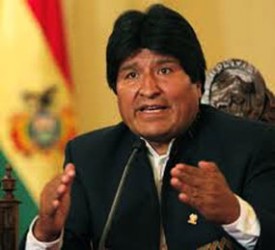 Evo Morales hizo referencia a diversos informes de la ONU que reconocen los logros de Bolivia en su lucha antidrogas.