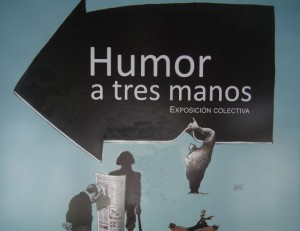 Humor a tres manos PÓSTER