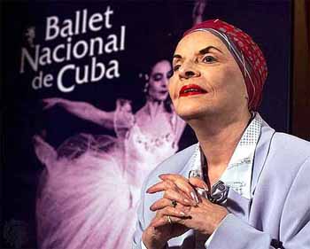 Alicia Alonso. Bailarina cubana