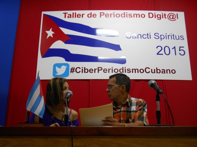 Taller de Periodismo Digital Sancti Spíritus 2015 (Foto: Escambray).